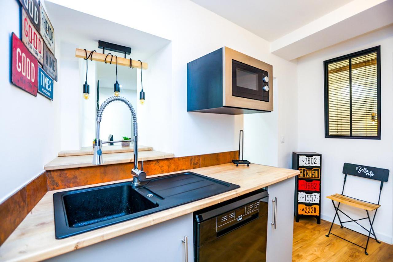Superbe Appartement Hyper Centre 2 Chambres Wifi Grasse Exterior photo